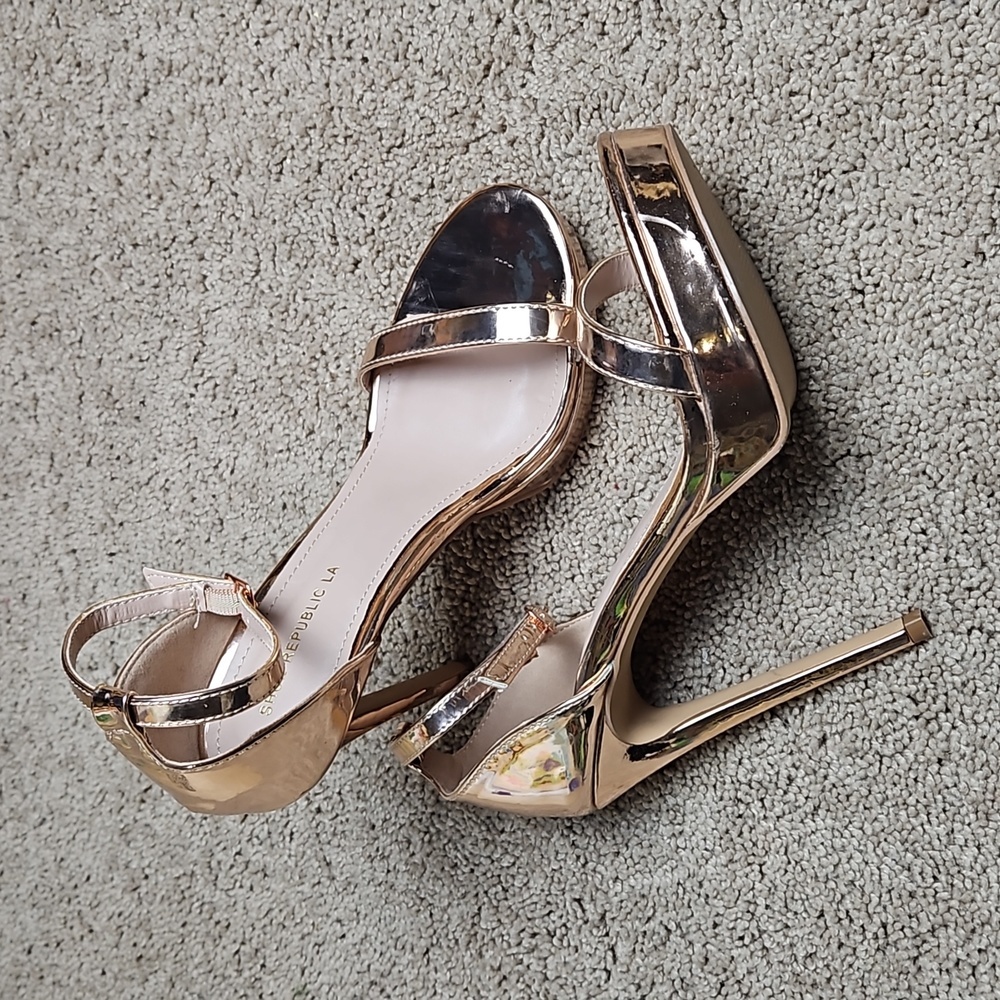 Rose Gold Heels